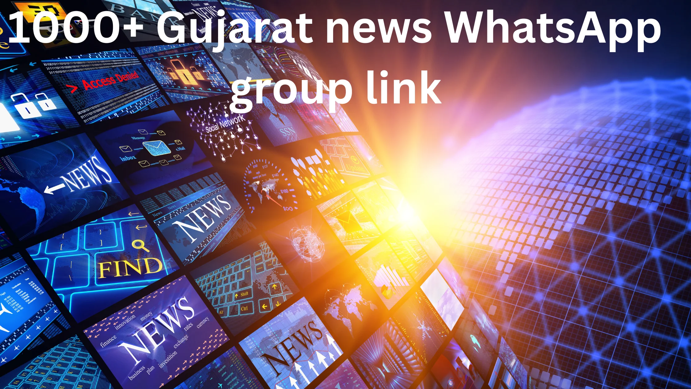 1000+ Gujarat news WhatsApp group link