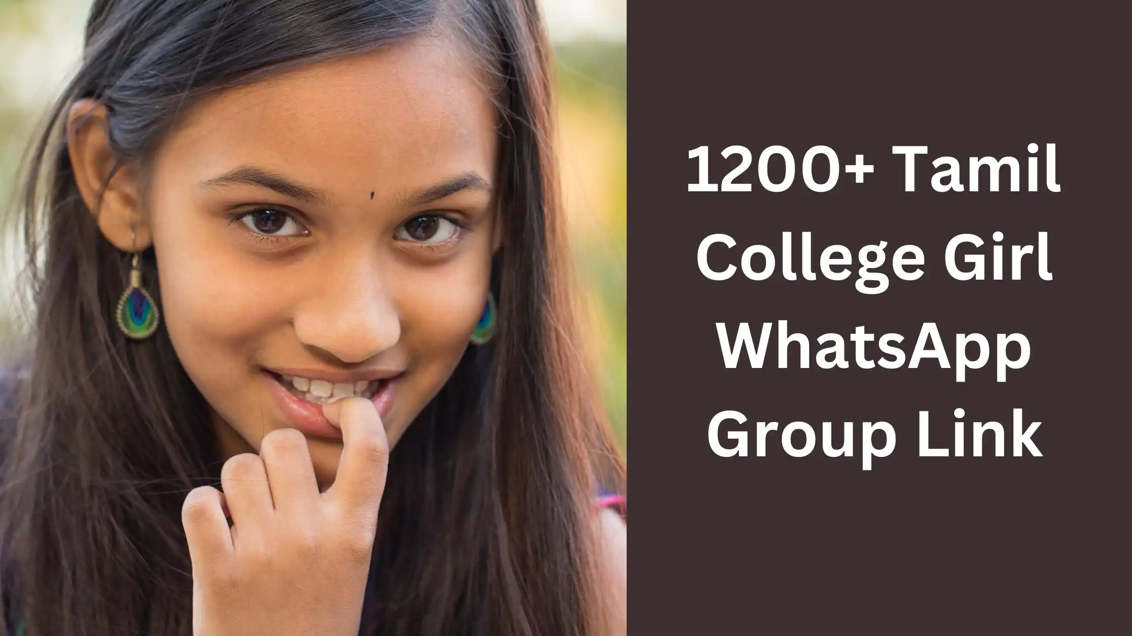 1200+Tamil College Girl WhatsApp Group Link