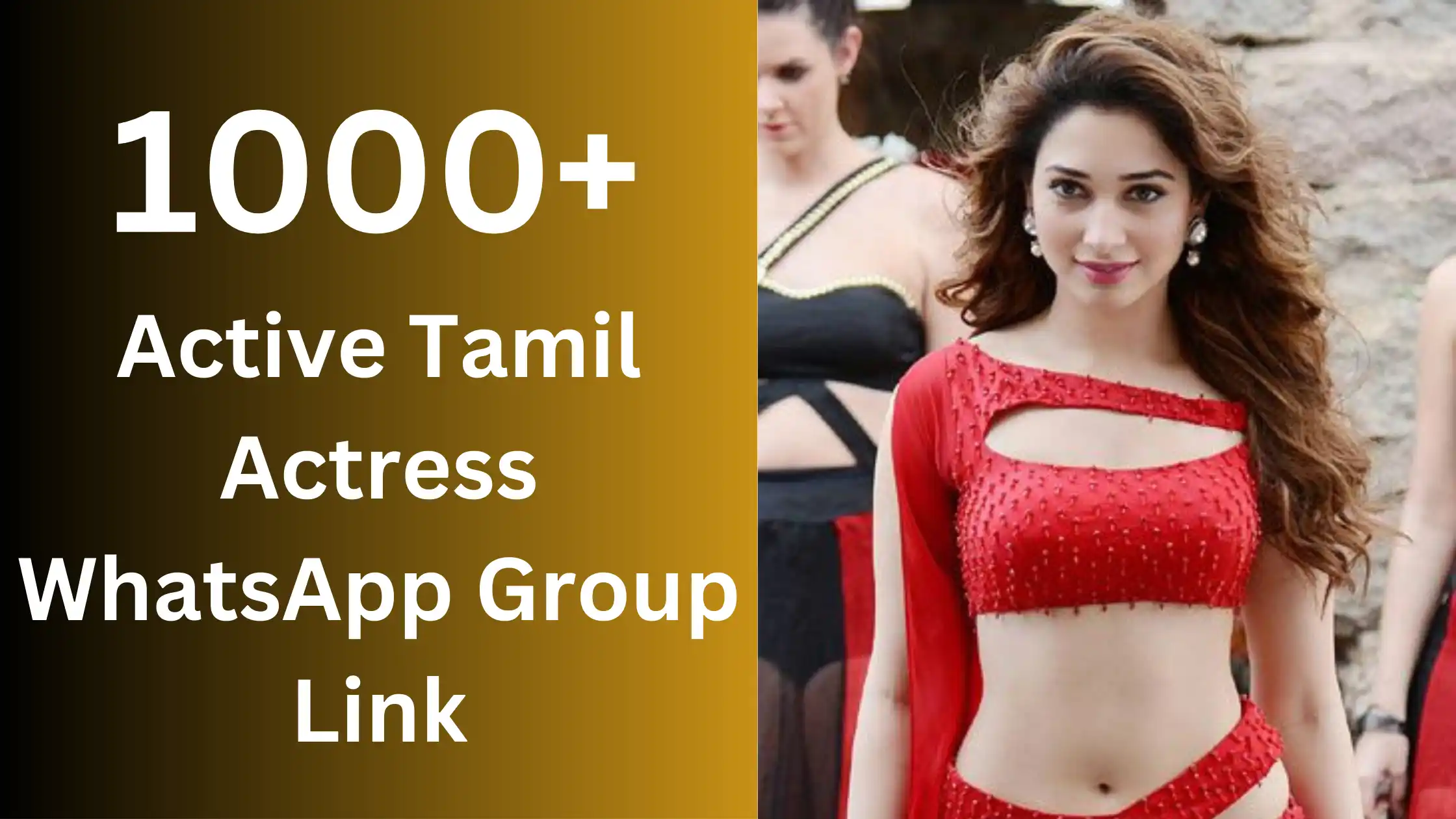 1000+ Active Tamil Actress WhatsApp Group Link 2024 Updated